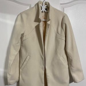 Beige Fanshion Nova open jacket, size small